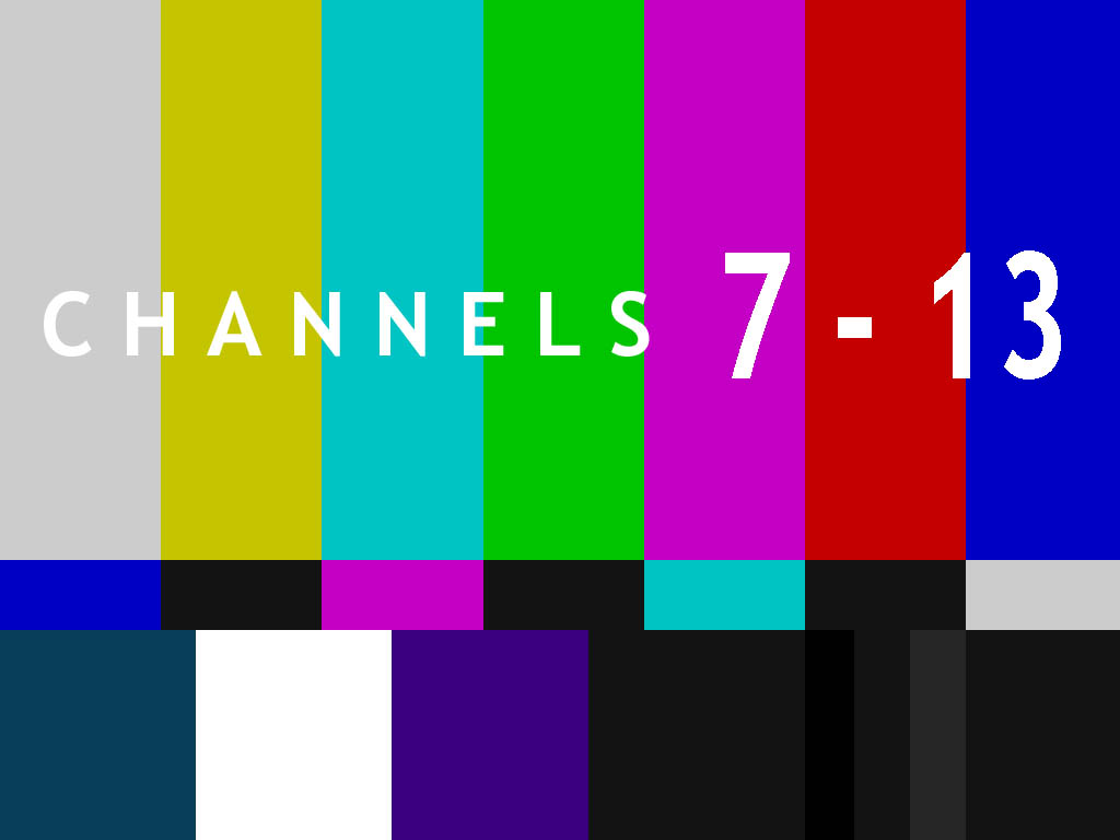 Channels 7-13